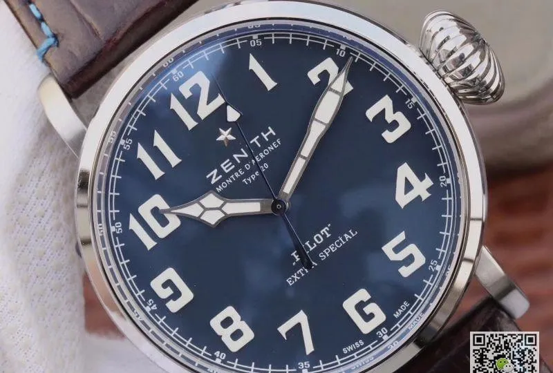 Zenith Pilot 03.2430.3000 XF Factory 1:1 Best Edition Replica Watch Swiss ETA2824